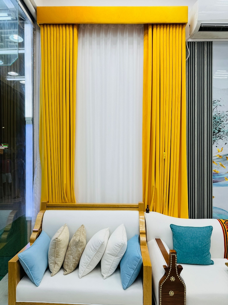 wave model curtains - 2