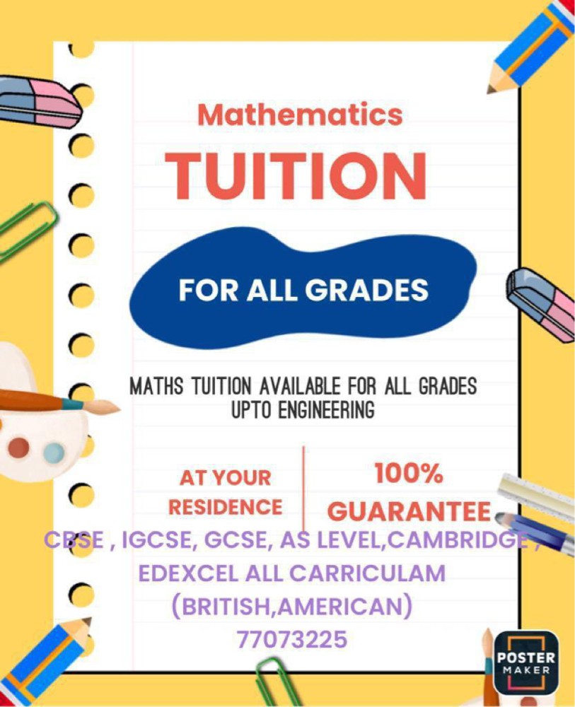 Experienced maths teacher  - 1