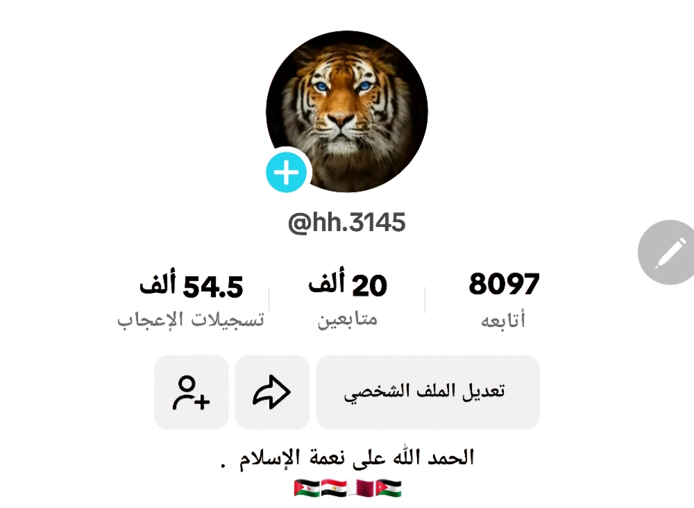 بيع حس)اب تيك توك - 1