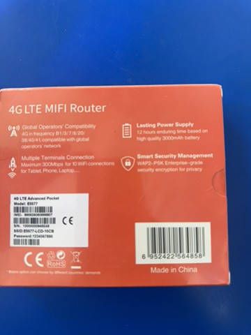 4G WiFi Poket WiFi 97430601341 - 2