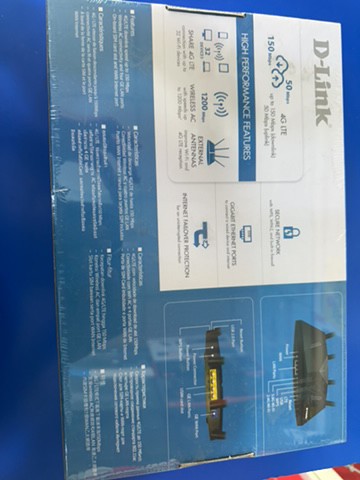 D-link 1200Mbps 4G sim router - 2