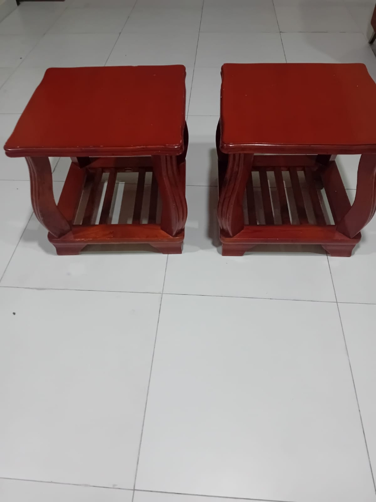 Dining table + table set of 2 - 1