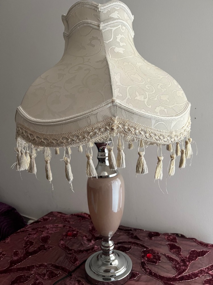 Huge Glass Table Lamp - 1