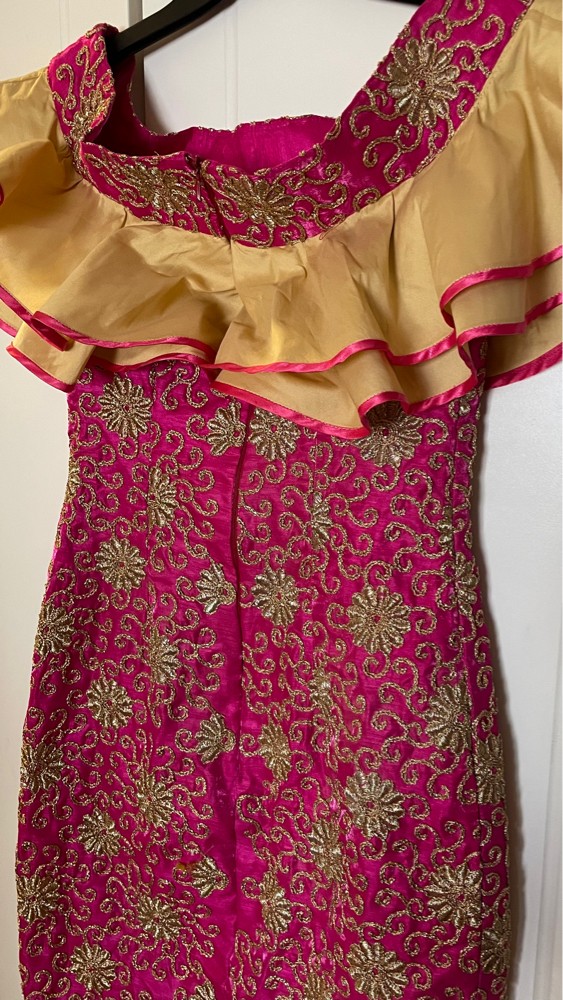 pink dress  - 1