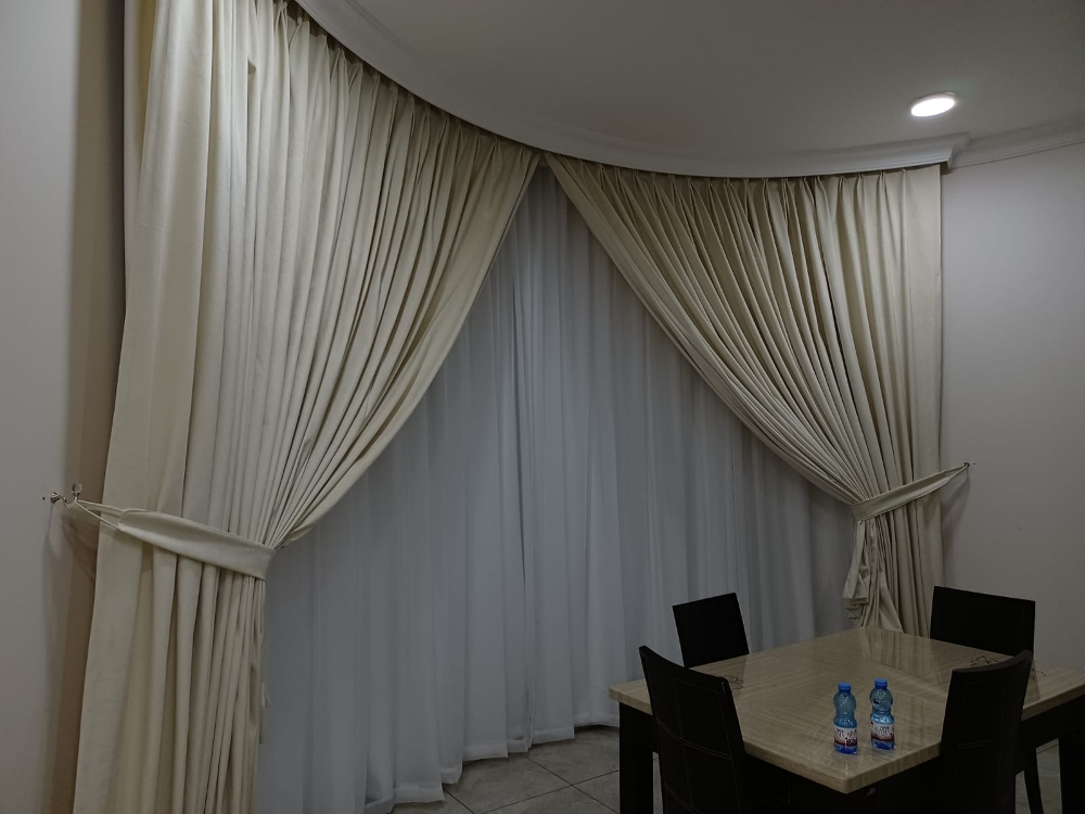 .ستائر ورق جدران ديكور باركيه - 1