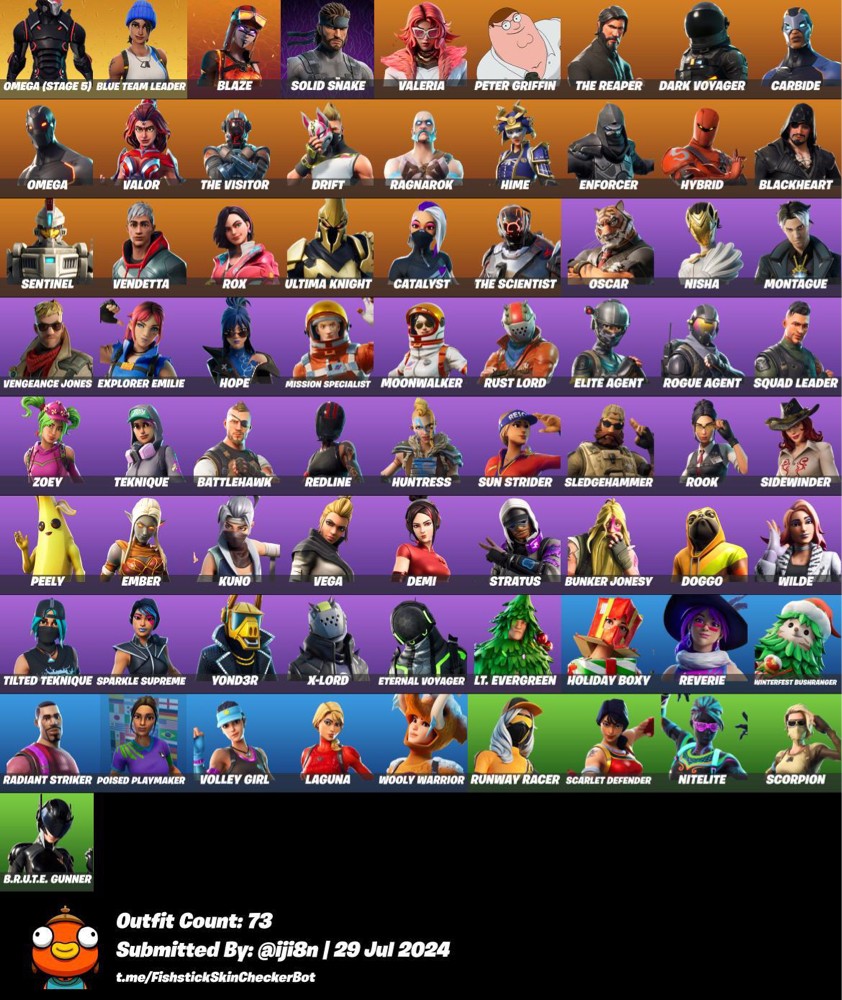 حساب فورت من سيزون ثاني - 2