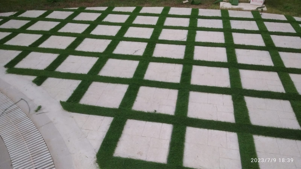 Grass carpet and Rubber mat - 2