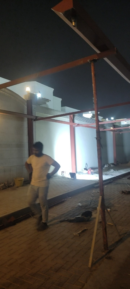 نقوم بجميع اعمال الحداده للمظلات، - 6