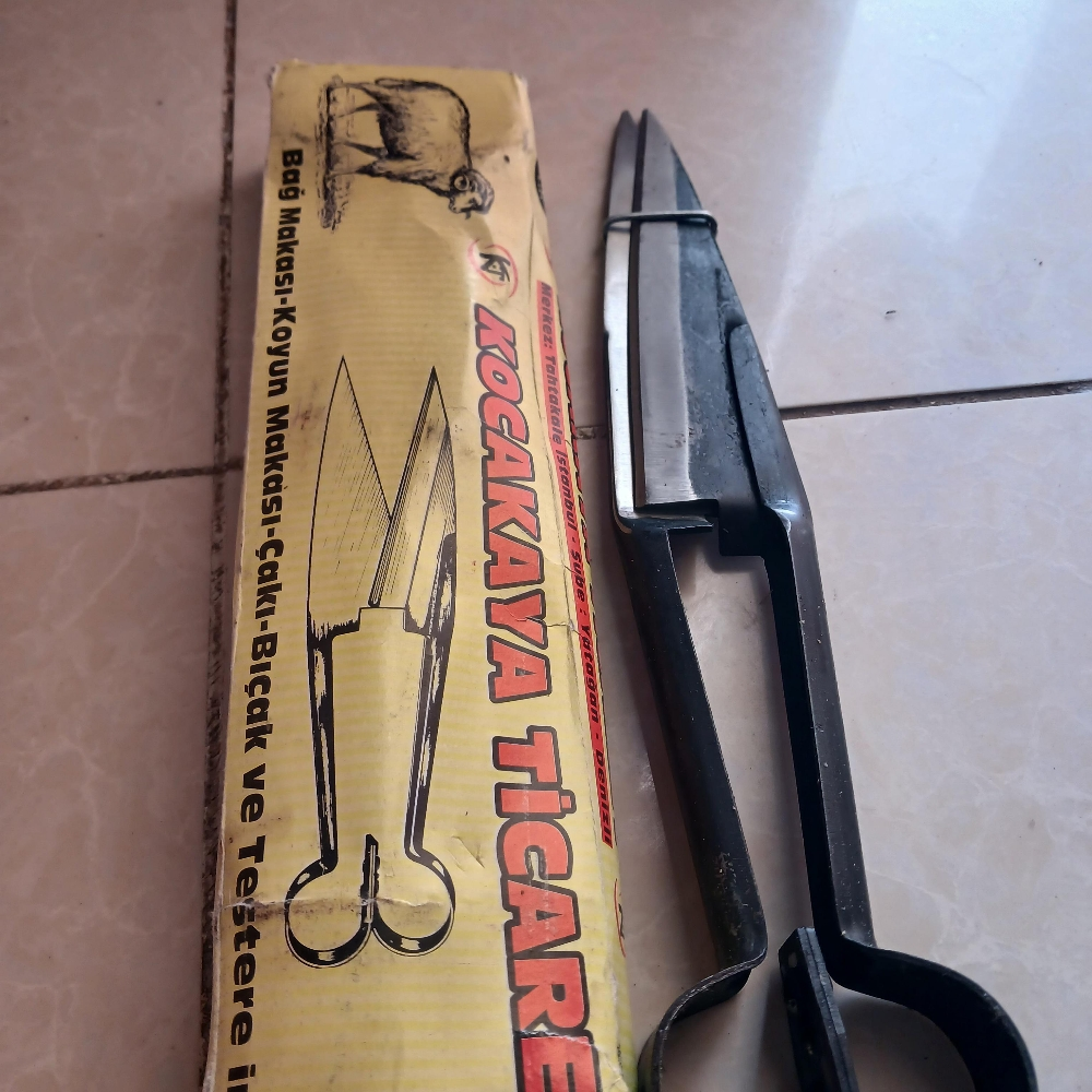 Manual sheep shearing scissors - 1