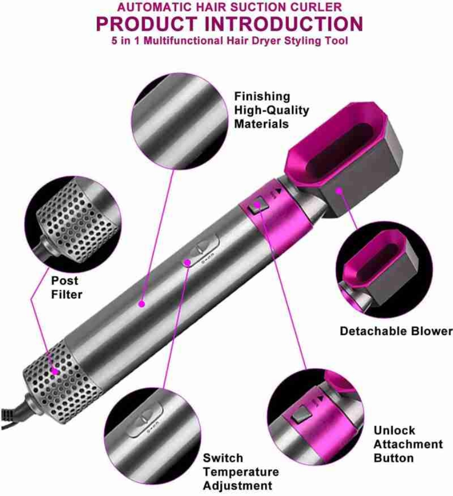Hot Air Styler 5 l N 1 - 5