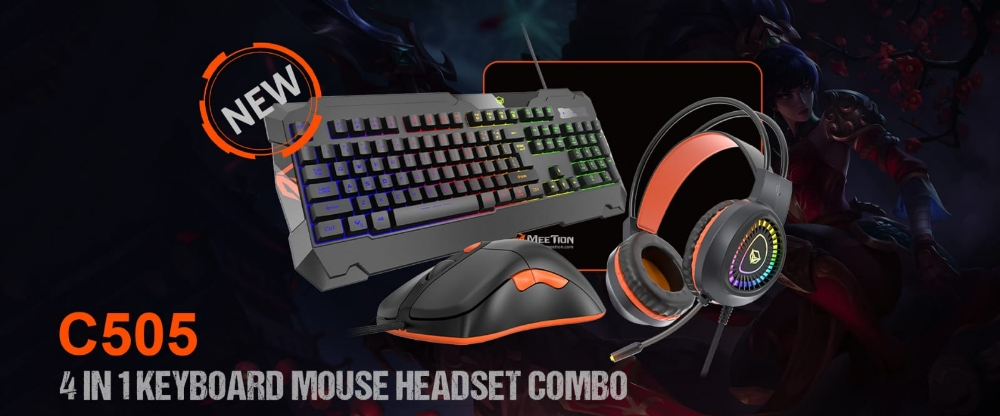 Meetion Gaming Keyboard Combo - 4