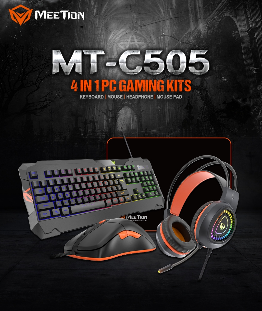 Meetion Gaming Keyboard Combo - 1