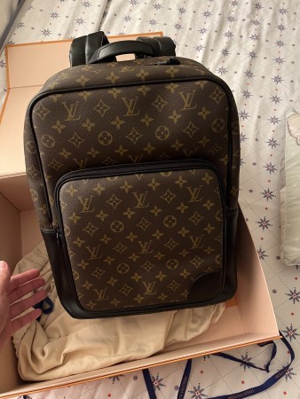 Authentic LV backpack bag - 3