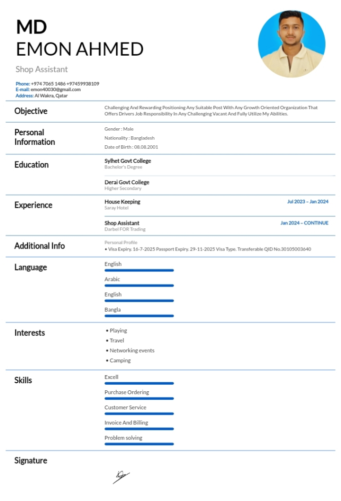 sales associate - 2