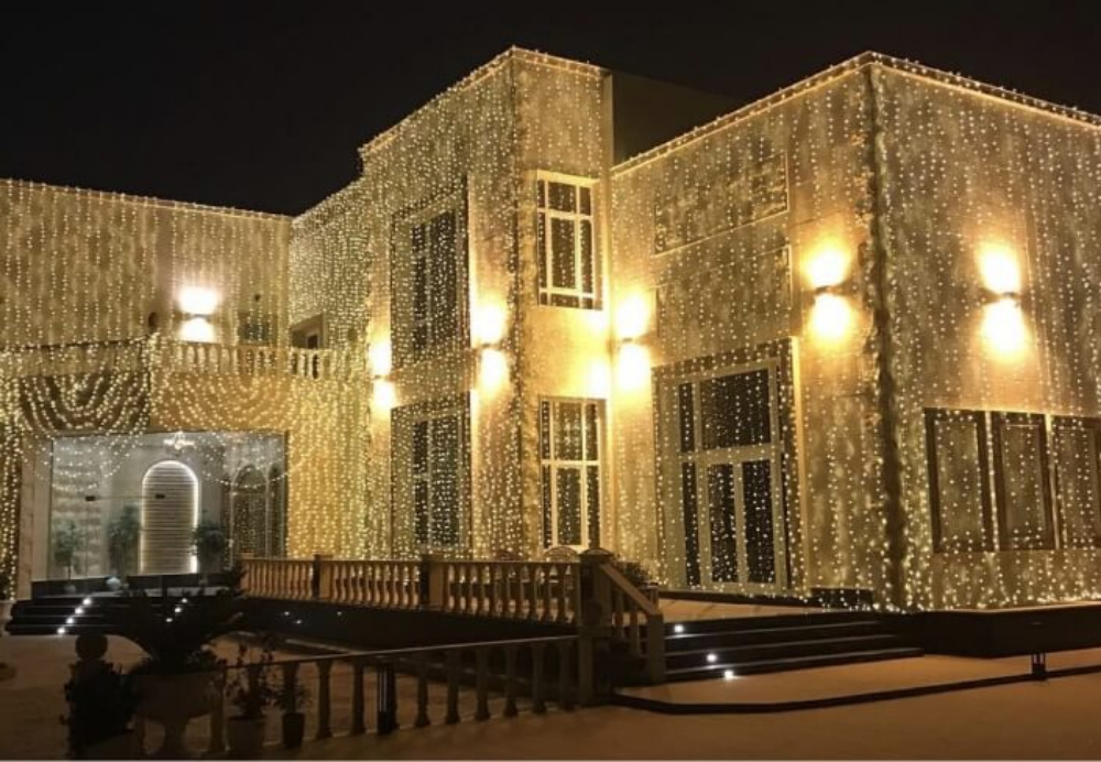Wedding lighting decoration,Qatar - 11