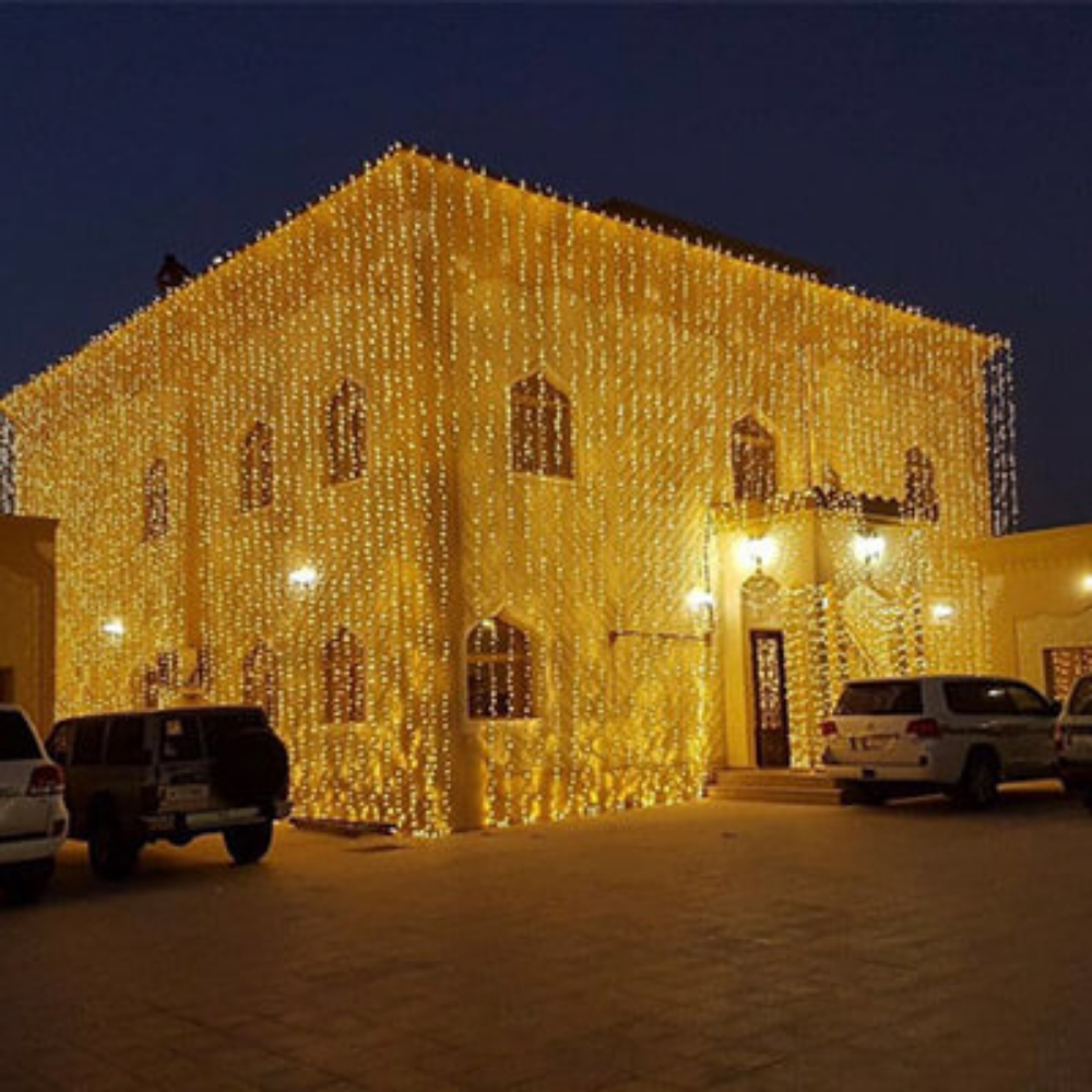 Wedding lighting decoration,Qatar - 10