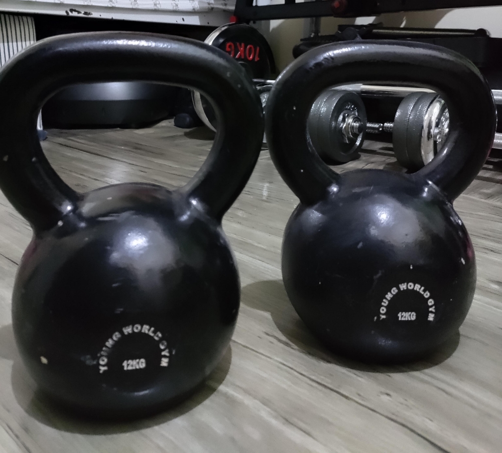 12kg x2kettlebell - 1