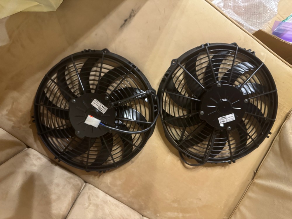 spal radiator powerful fans - 1