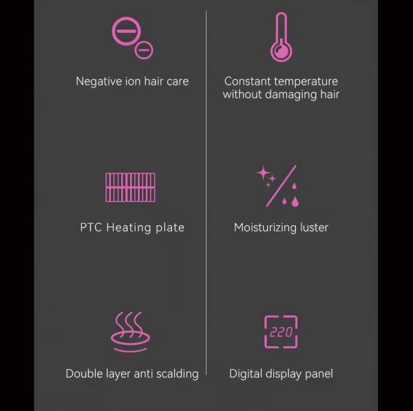 Kemei 4-in-1 Hair Styling Tool - 3