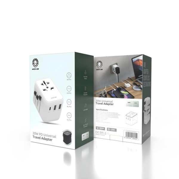 Green Lion Travel Adapter - 5