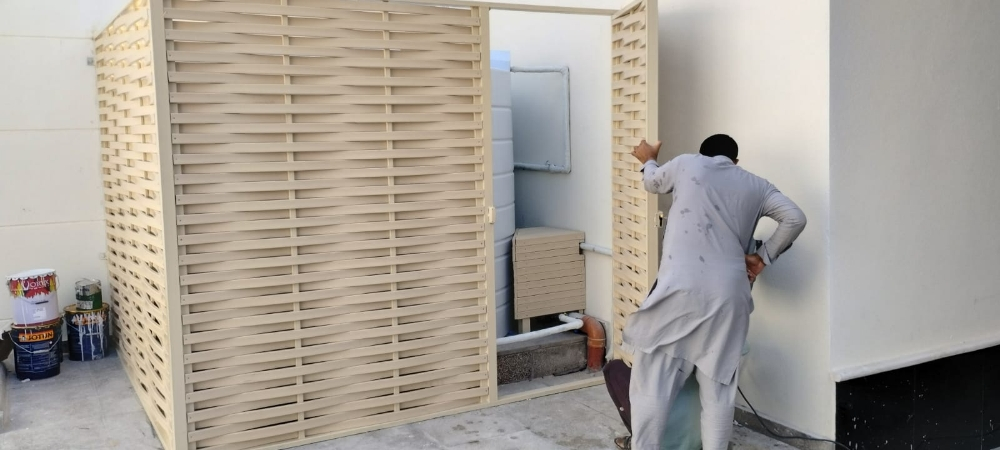 لعمل غرفة لدرام المياه - 2