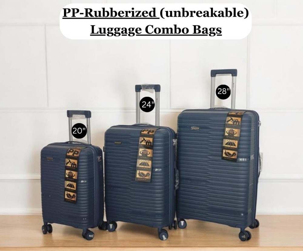 Luggage Bags 3pcs Unbreakable - 3