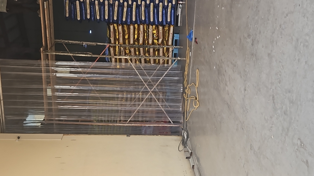 pvc sliding curtain making - 1