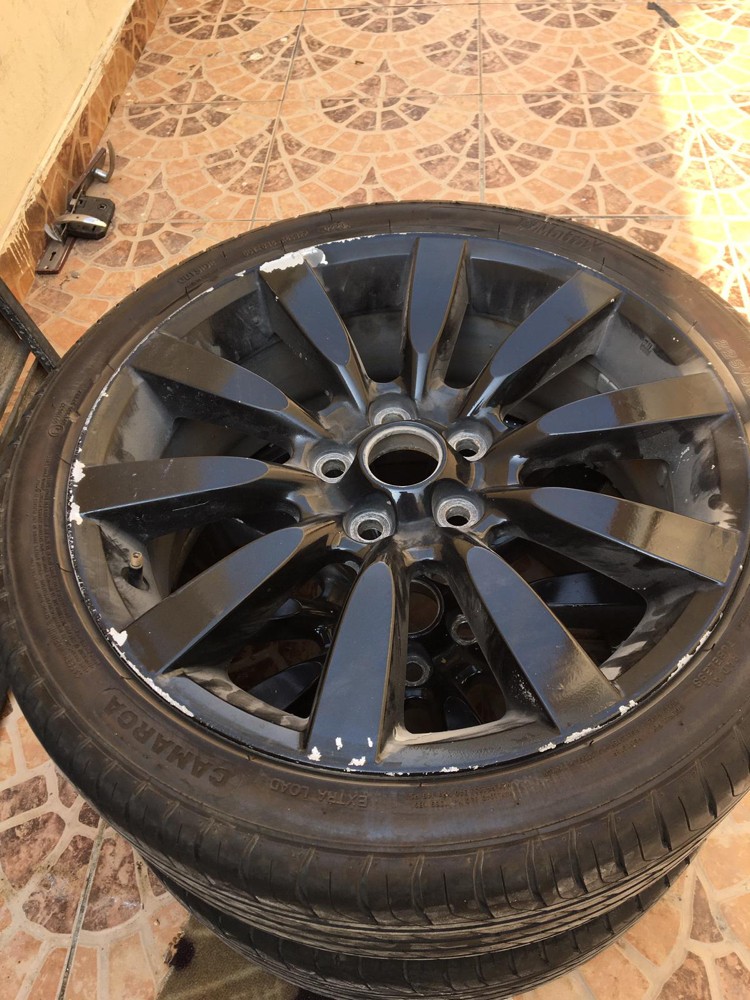 Lancer GT or EX Alloy rims tyre 4 - 7