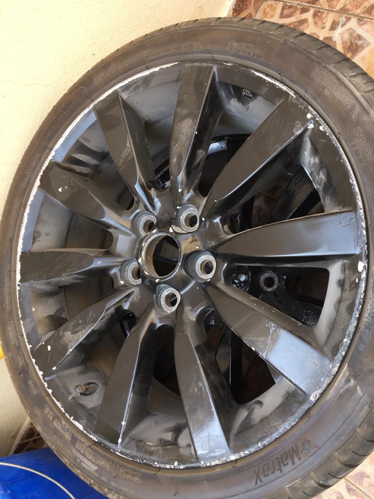 Lancer GT or EX Alloy rims tyre 4 - 9