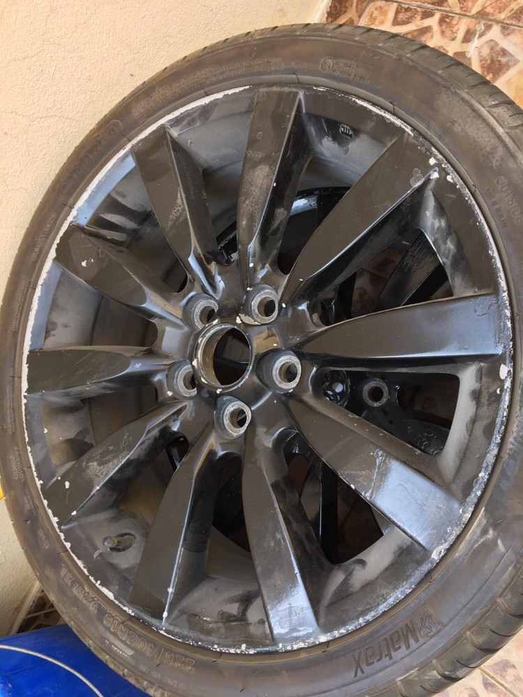 Lancer GT or EX Alloy rims tyre 4 - 2