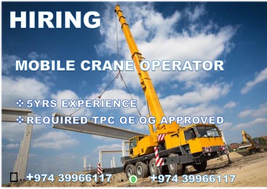mobile crane operator  - 1