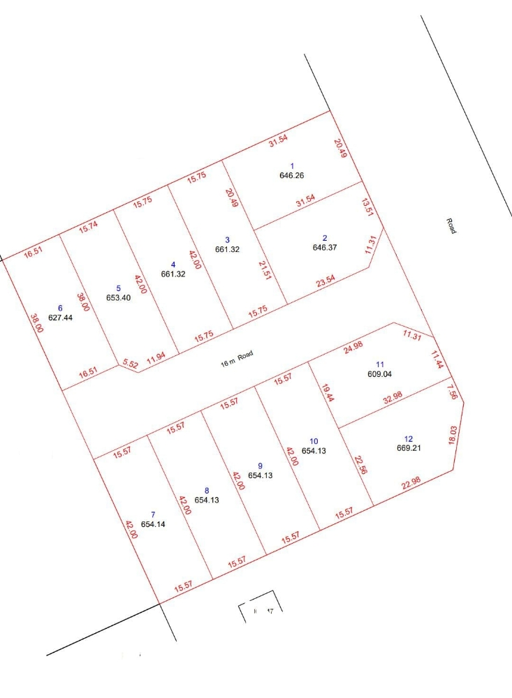 Subdivision proposal - 1