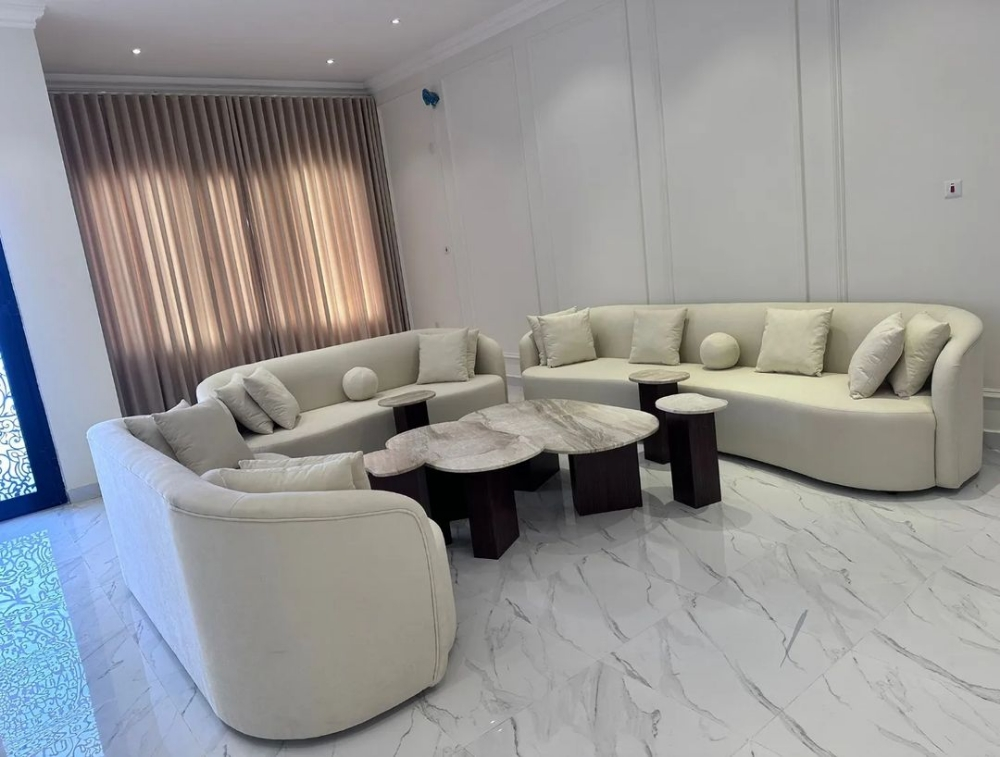 Sofa set & arabic majlish & bed - 7