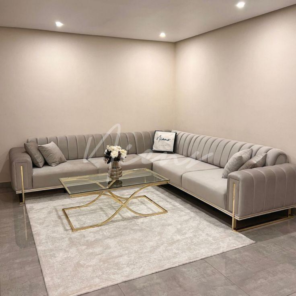 Sofa set & arabic majlish & bed - 4