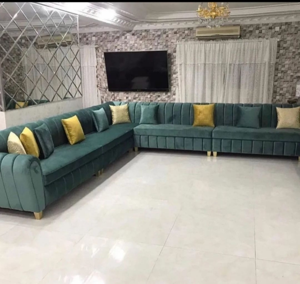 Sofa set & arabic majlish & bed - 12