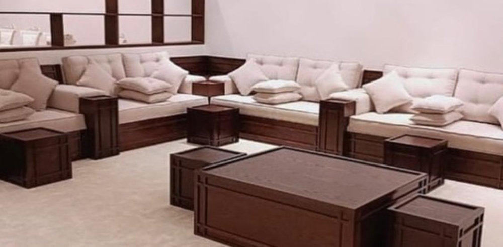 Sofa set & arabic majlish & bed - 11
