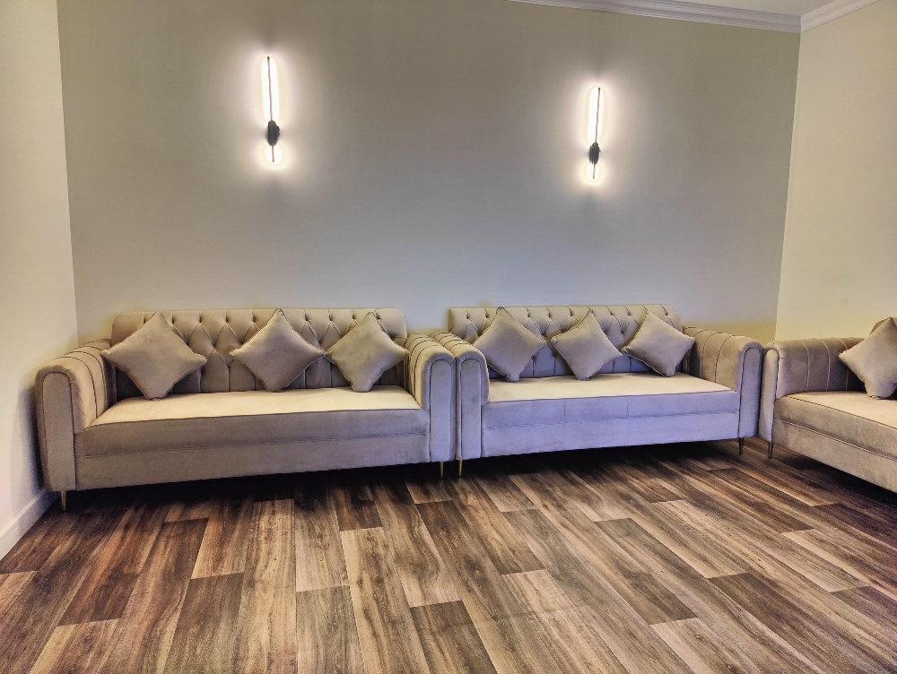 Sofa,Curtains, carpet, beds. all - 4