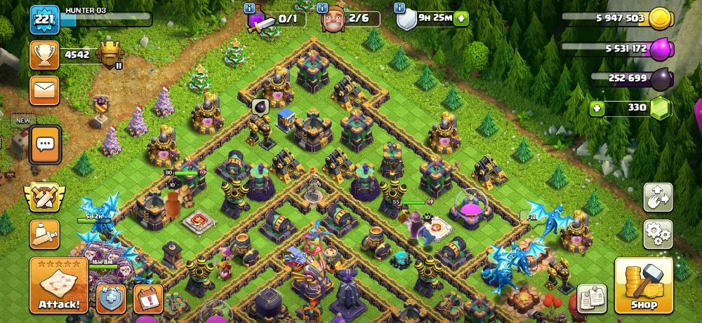 clash of clan town hall 14 max - 3
