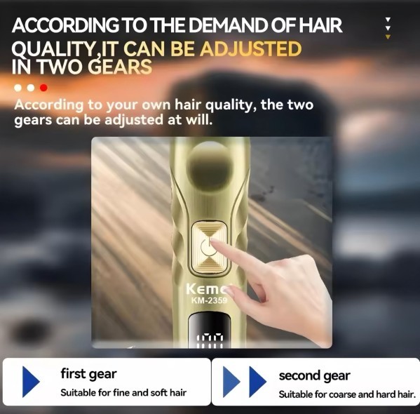 Kemei KM 2359 Hair Trimmer - 5