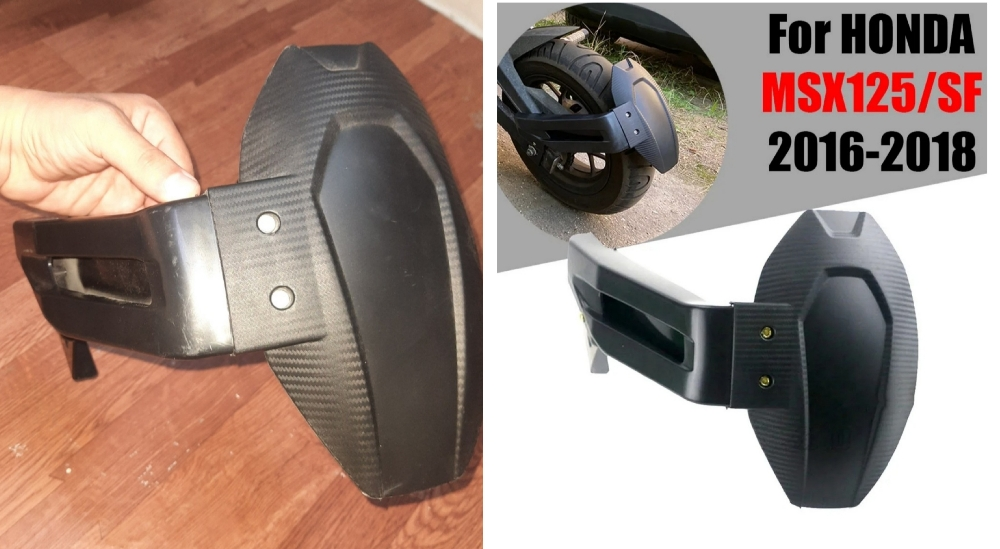 honda grom rear fender - 1
