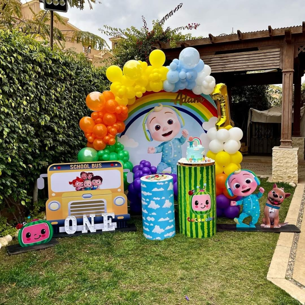 ديكور بالون كوكو ميلون - 1