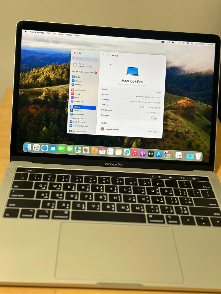 Apple MacBook pro A1989(2019) - 2