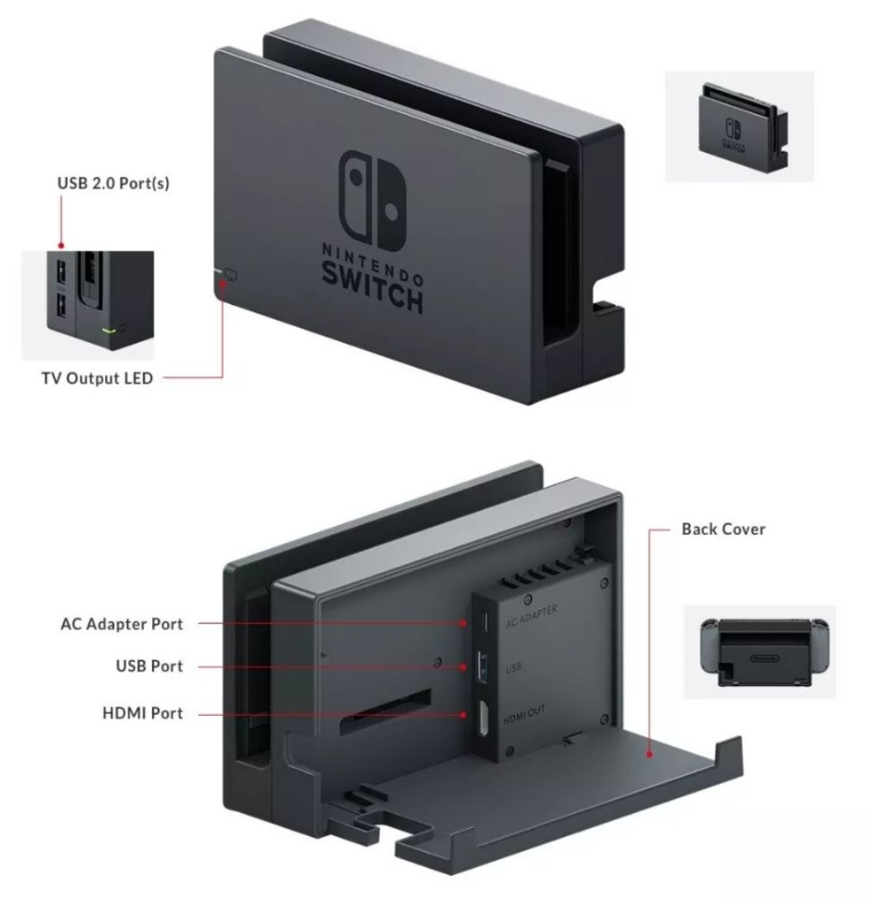 DOCK NINTENDO SWITCH - 1