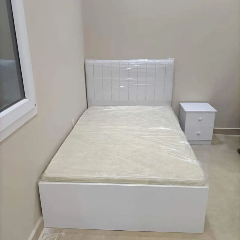 New Single Bed ,Cabinet,Mattress - 8