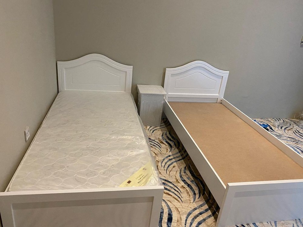 New Single Bed ,Cabinet,Mattress - 6