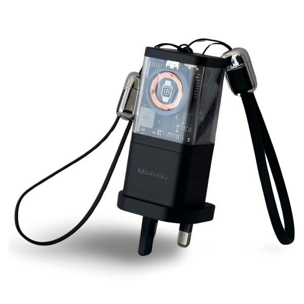 4-in-1 Power Bank with Two Cables - 1