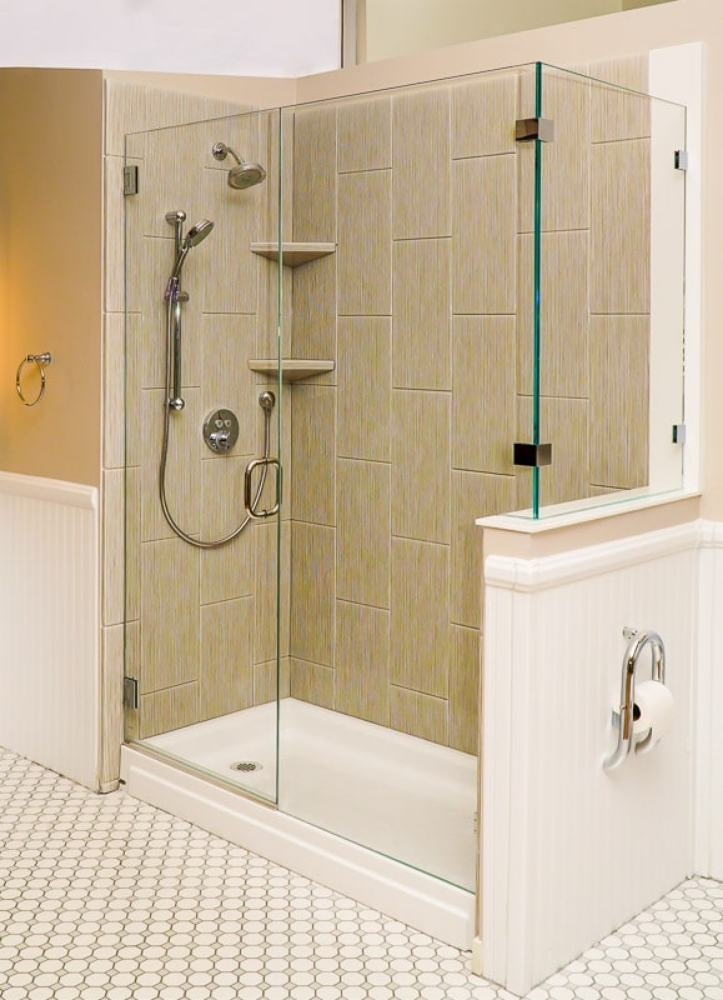 shower cabin glass and mirror - 5