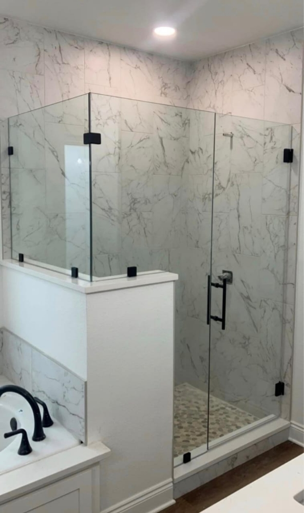 shower cabin glass and mirror - 6