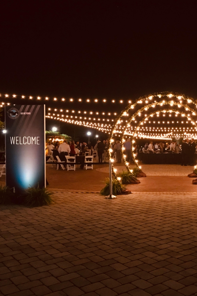 Wedding lighting decoration,Qatar - 15