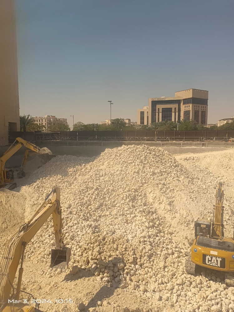 *نوفر خدمة توريد المواد:
رمل مغسو - 6